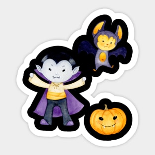 Halloween Monsters 2 Sticker